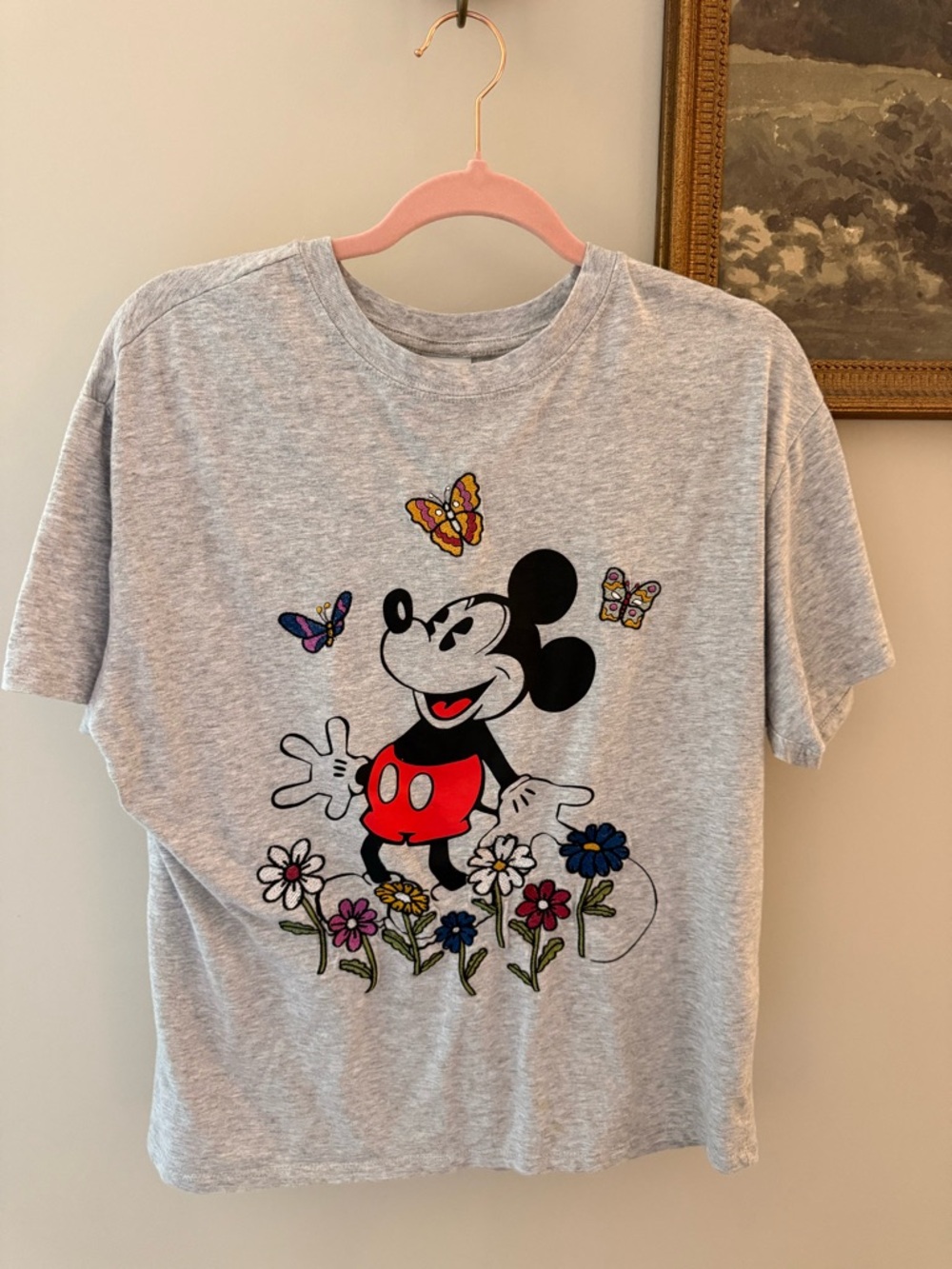 Disney Mickey Mouse Embroidered Shirt